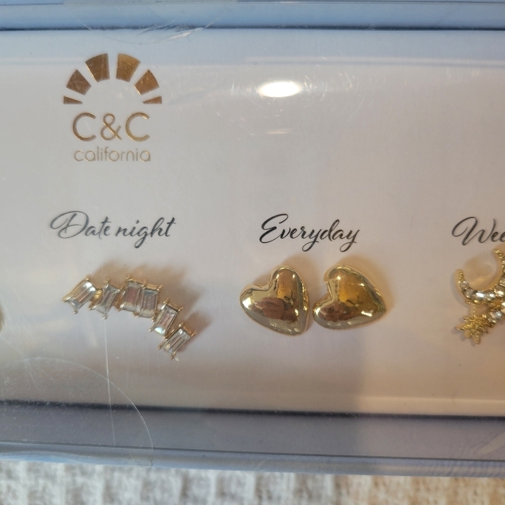 C&C California Gold Earring Set - Picture 4 of 6